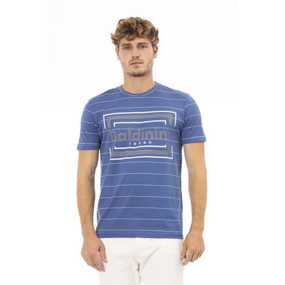 Blue Cotton T-Shirt