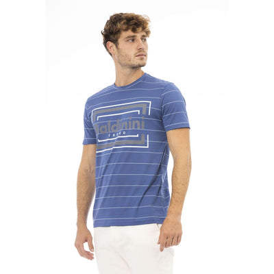 Blue Cotton T-Shirt