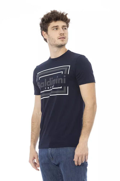 Blue Cotton T-Shirt