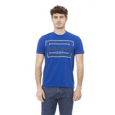 Blue Cotton T-Shirt