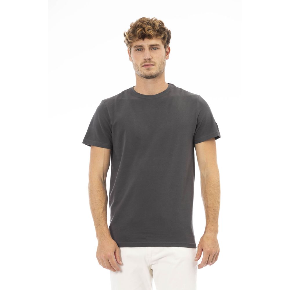 Gray Cotton T-Shirt