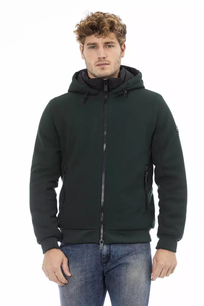 Green Polyester Jacket