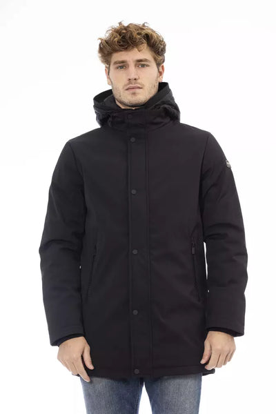 Black Polyester Jacket