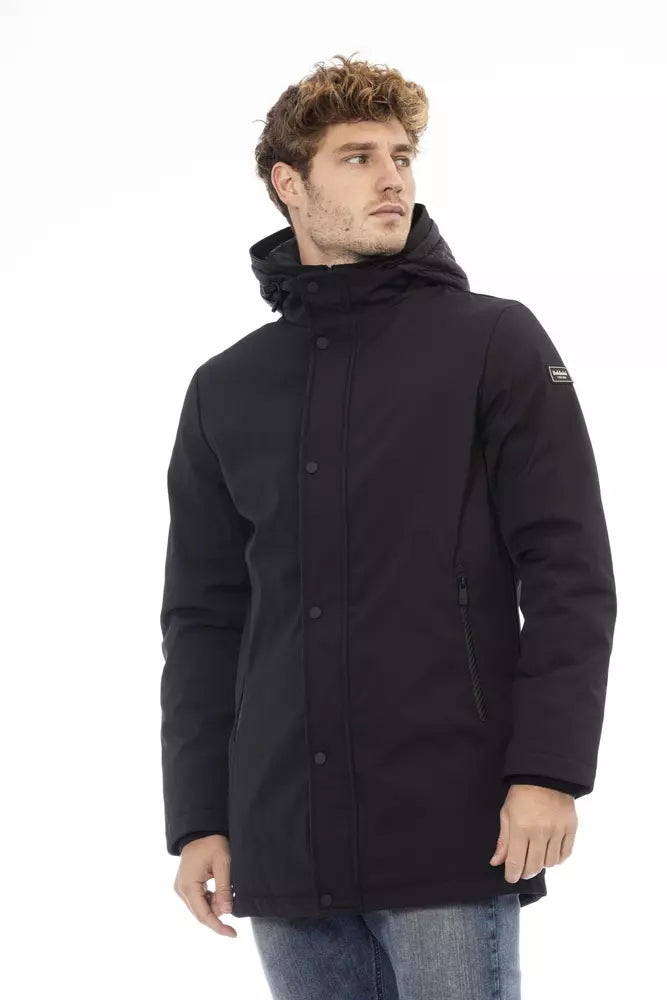 Black Polyester Jacket