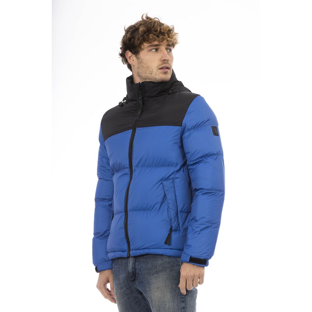 Blue Nylon Jacket