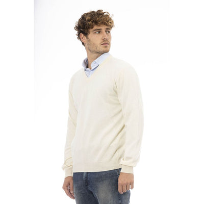 White Wool Sweater