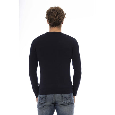 Blue Wool Sweater