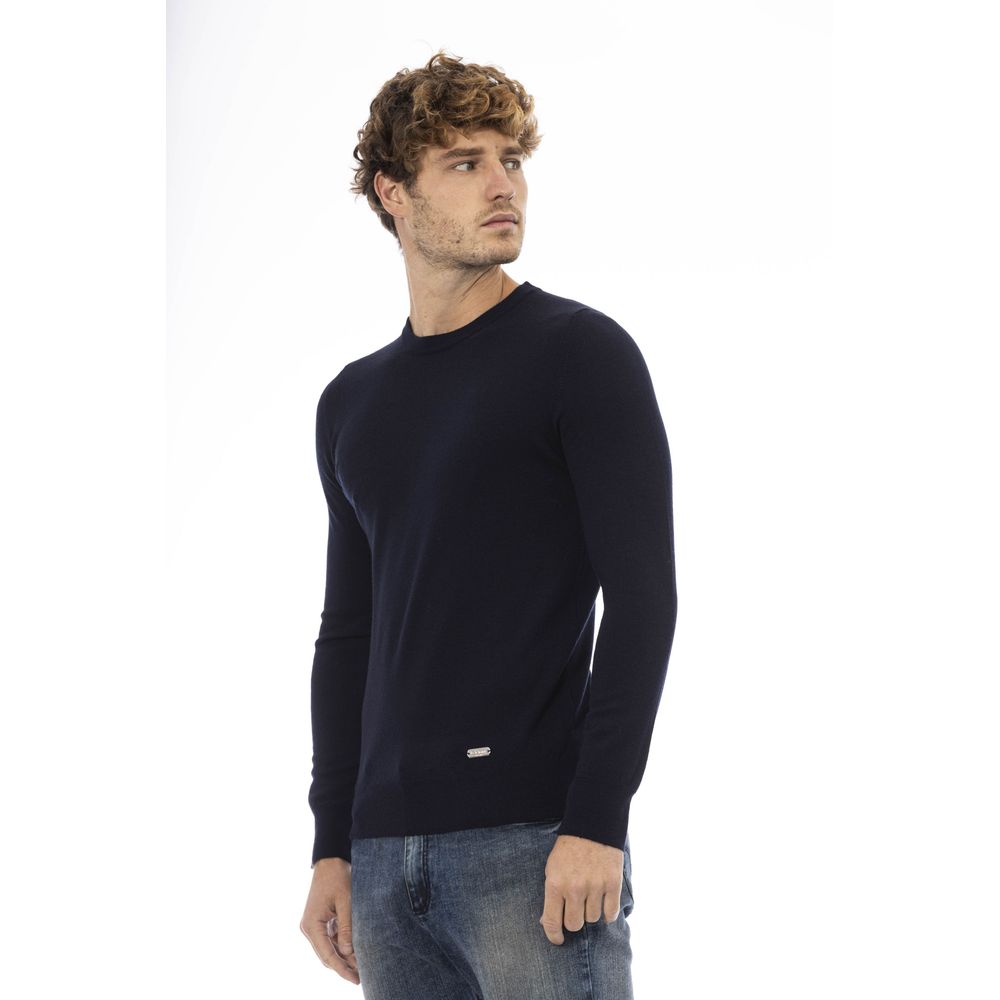 Blue Wool Sweater