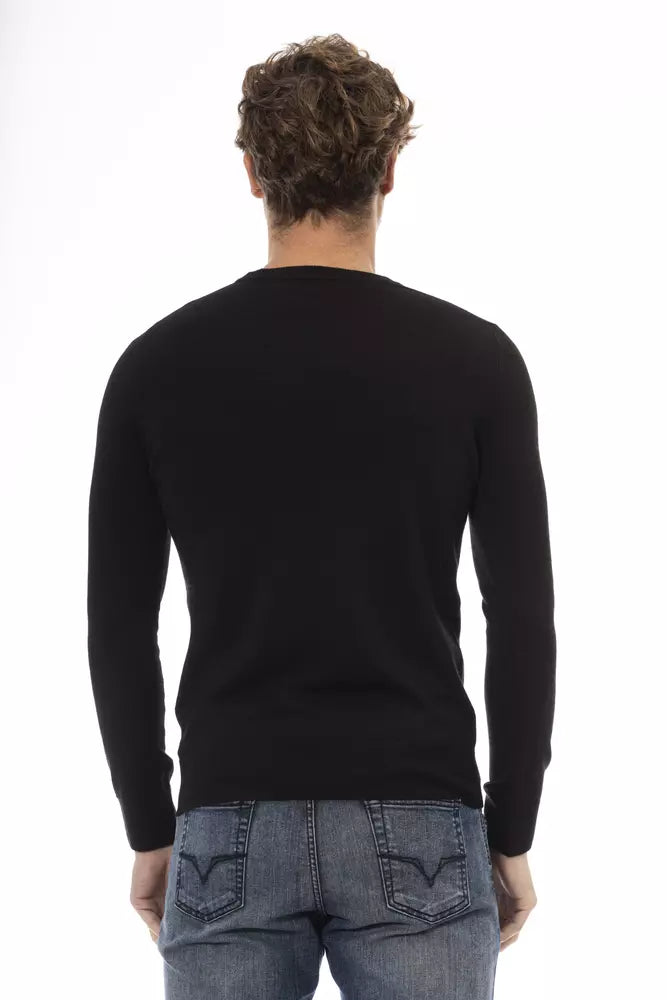 Black Wool Sweater