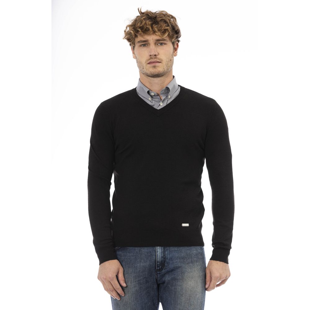 Black Wool Sweater