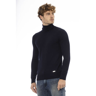 Blue Wool Sweater