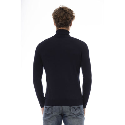 Blue Wool Sweater