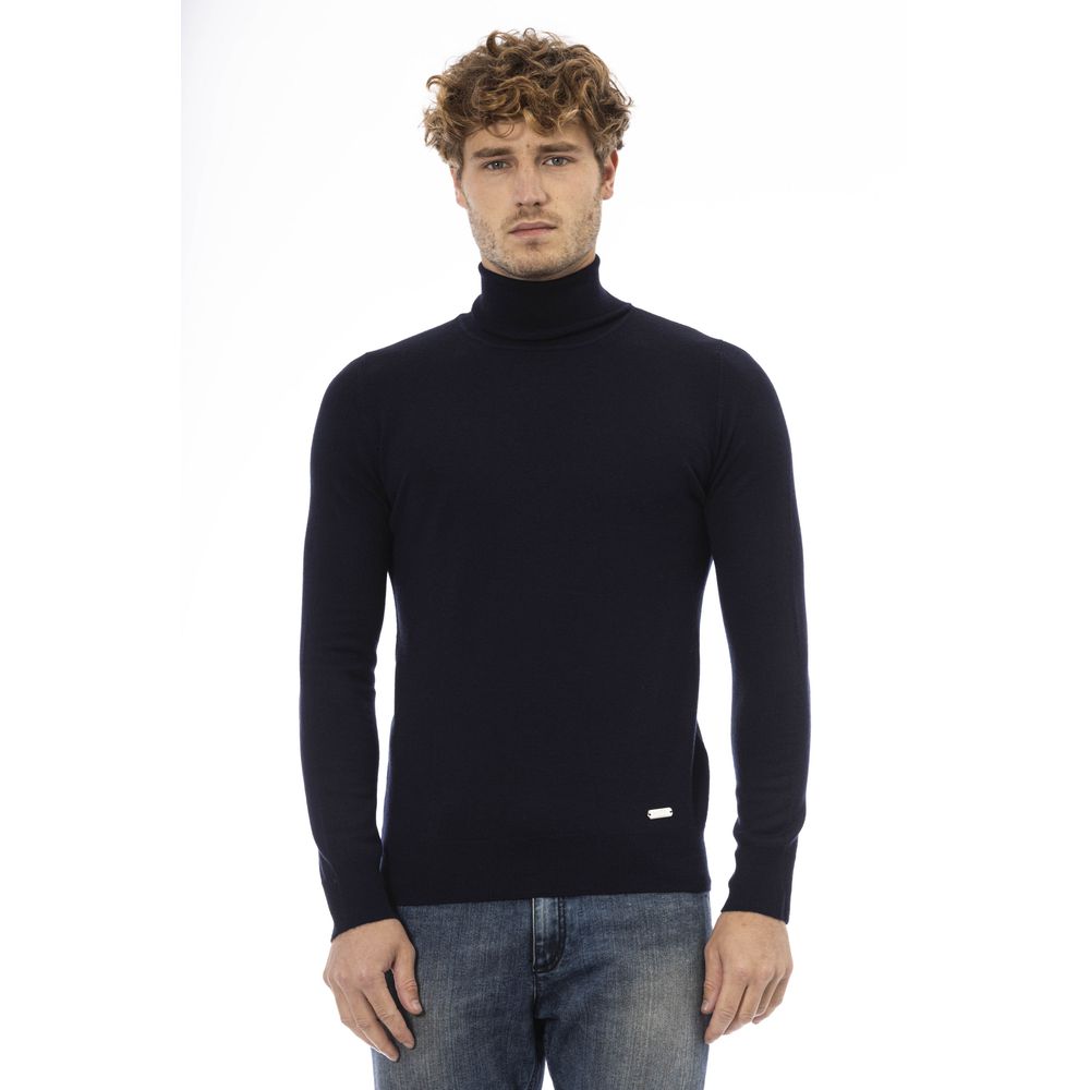 Blue Wool Sweater