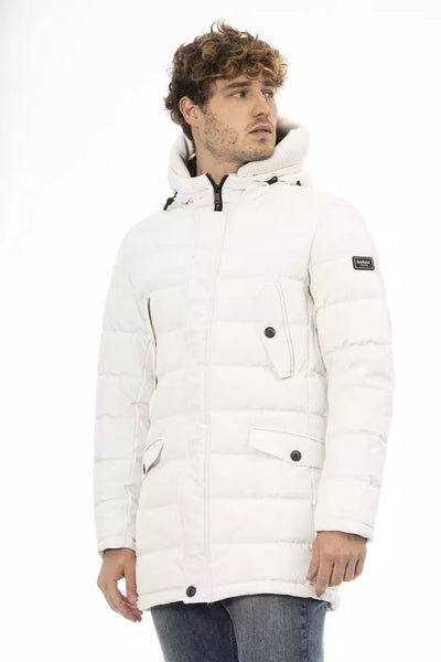 White Polyester Jacket