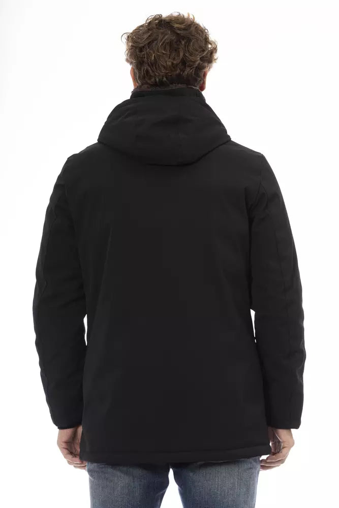 Black Polyester Jacket