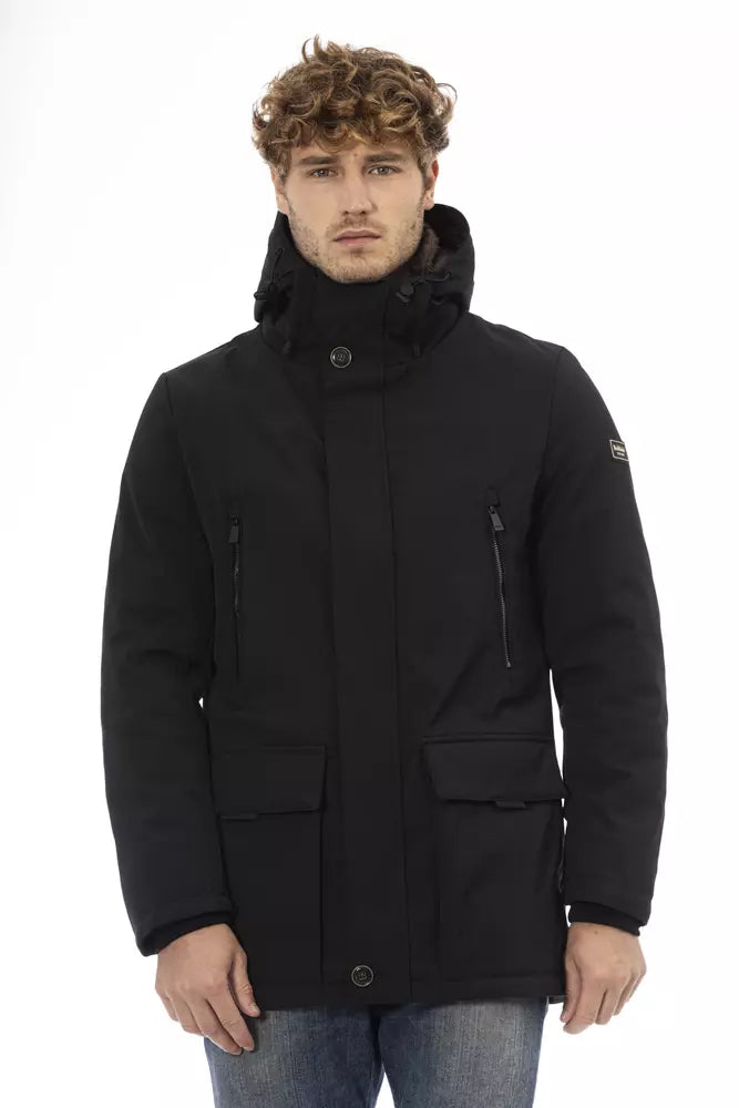 Black Polyester Jacket