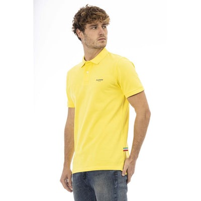 Yellow Cotton Polo Shirt