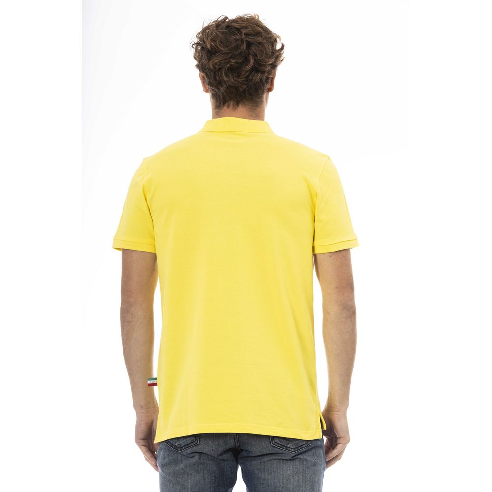 Yellow Cotton Polo Shirt