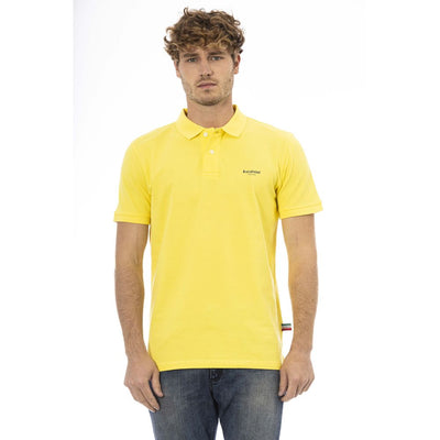 Yellow Cotton Polo Shirt