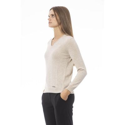 Beige Polyamide Sweater