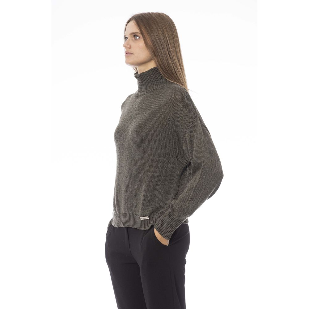 Green Viscose Sweater