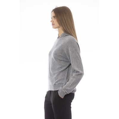 Gray Viscose Sweater