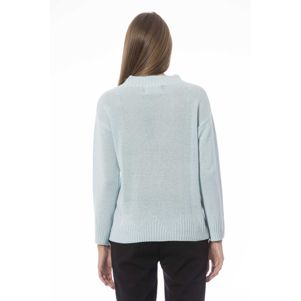 Light Blue Wool Sweater