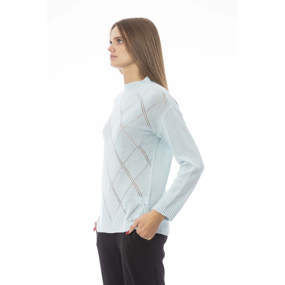 Light Blue Wool Sweater