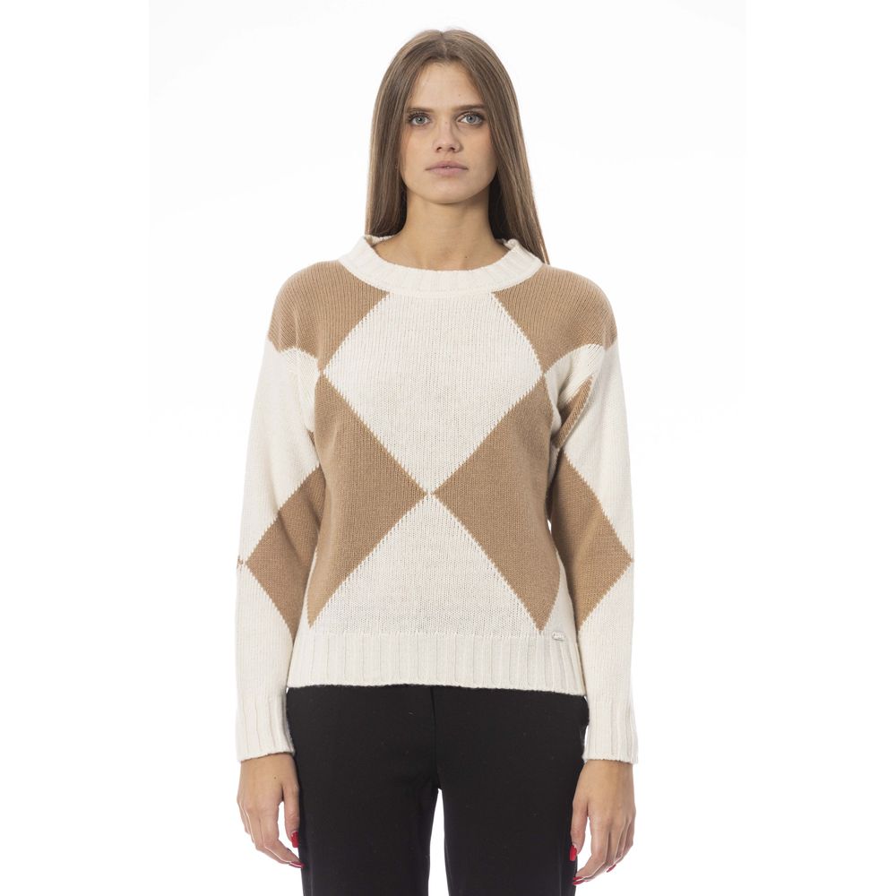 Beige Wool Sweater