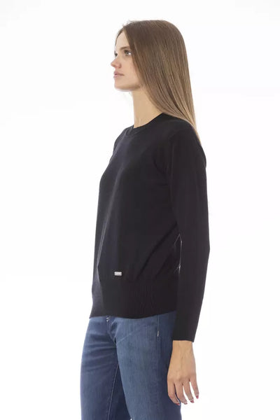 Black Wool Sweater