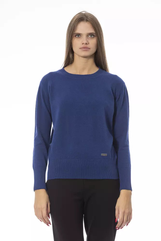 Blue Wool Sweater