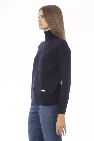 Blue Wool Sweater