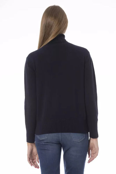 Blue Wool Sweater