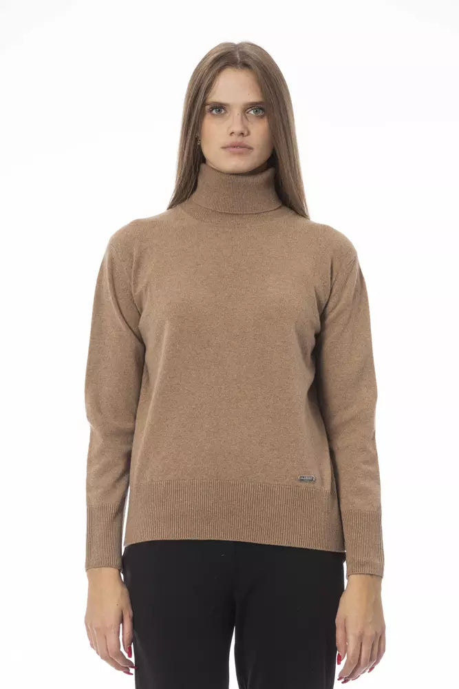 Beige Wool Sweater