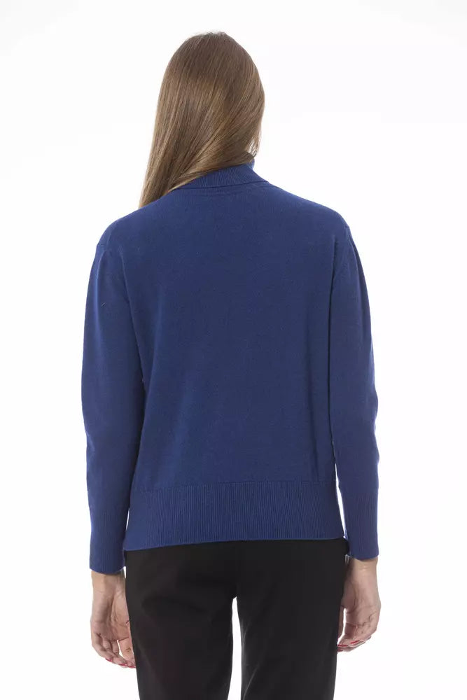 Blue Wool Sweater