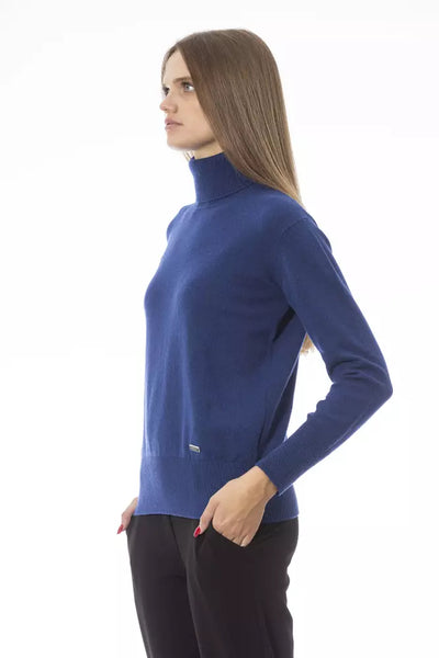 Blue Wool Sweater