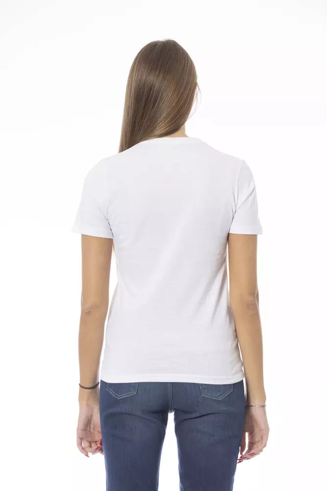 White Cotton Tops & T-Shirt