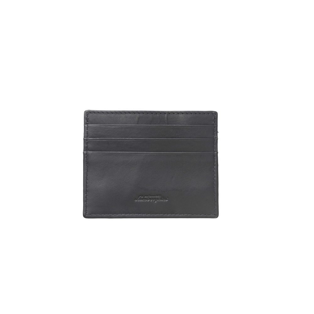 Blue CALF Leather Wallet