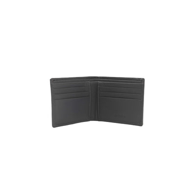 Gray CALF Leather Wallet