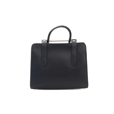 Blue CALF Leather Handbag