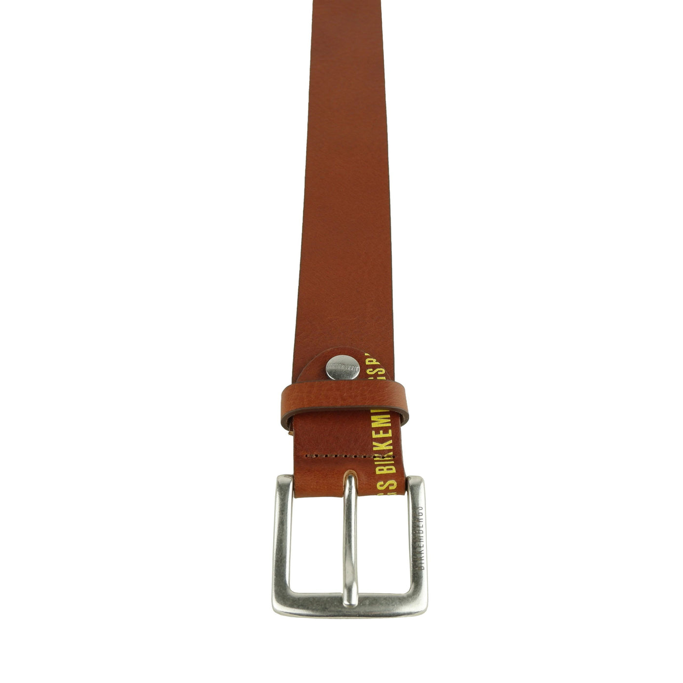 Brown Leather Di Calfskin Belt