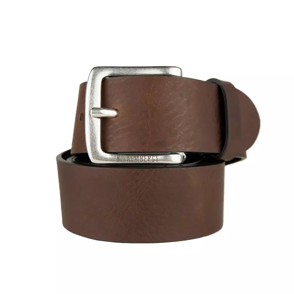 Brown Leather Di Calfskin Belt