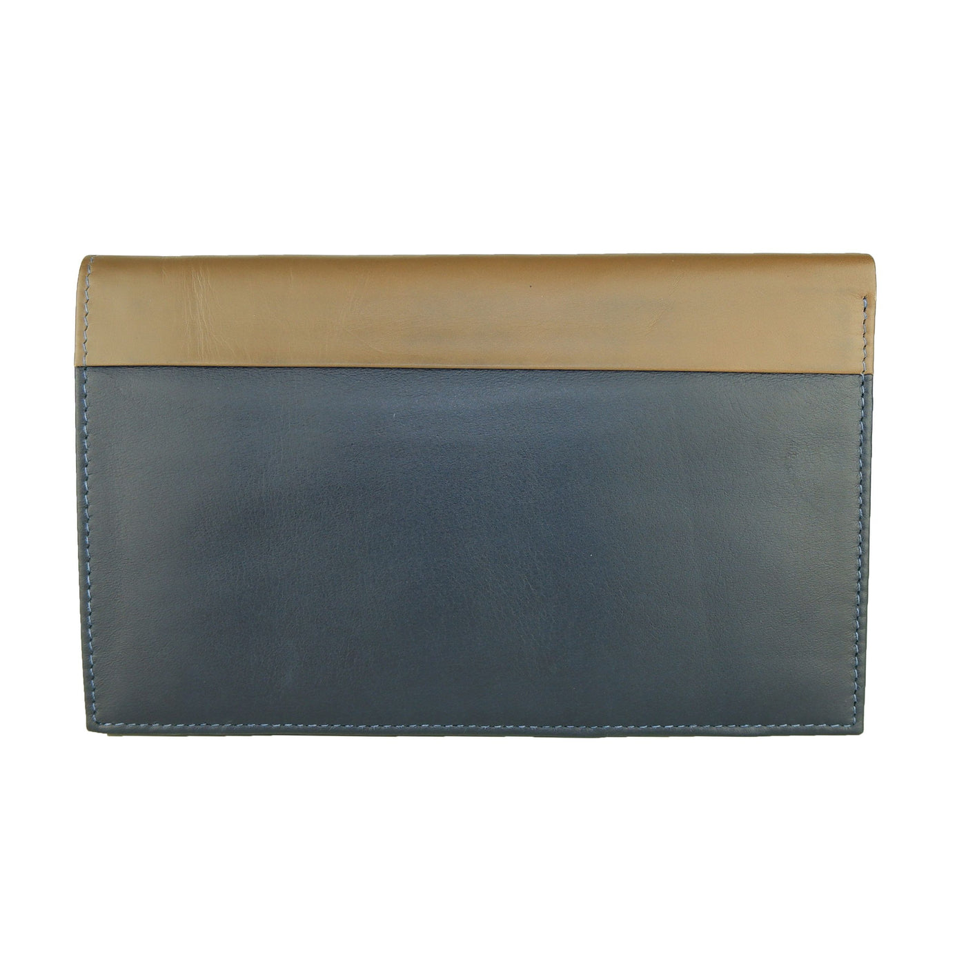 Blue Leather Wallet