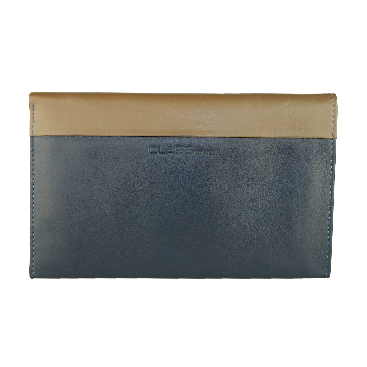 Blue Leather Wallet