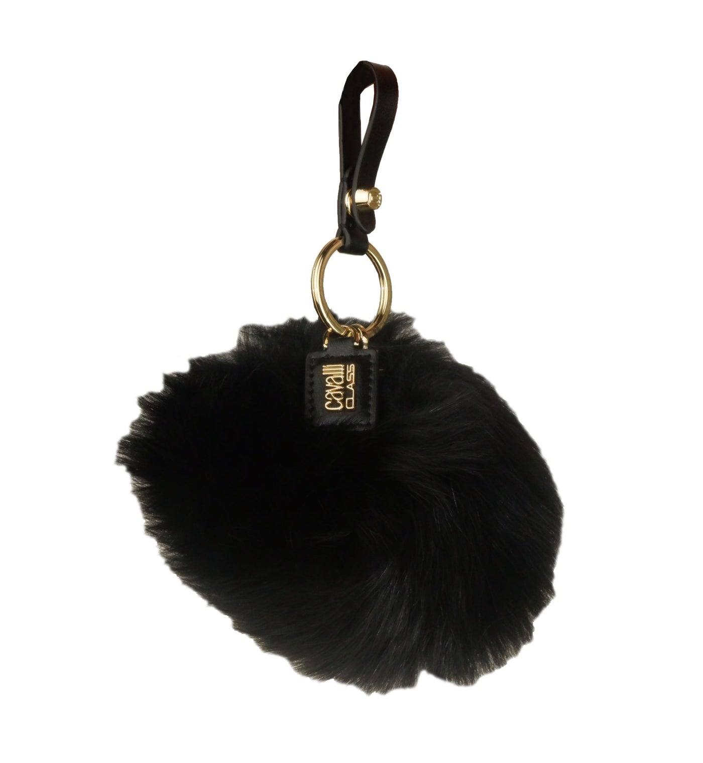 Black Pelliccia Di Volpe Keychain