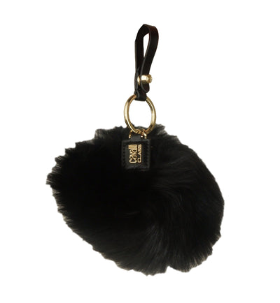 Black Pelliccia Di Volpe Keychain