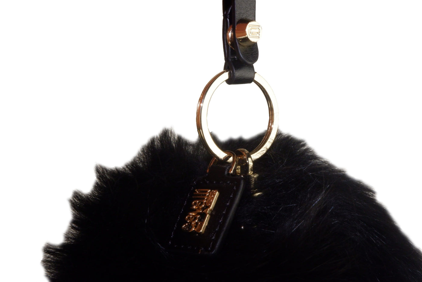 Black Pelliccia Di Volpe Keychain