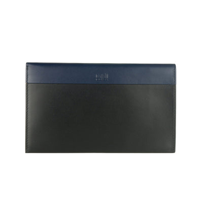 Blue Leather Di Calfskin Wallet