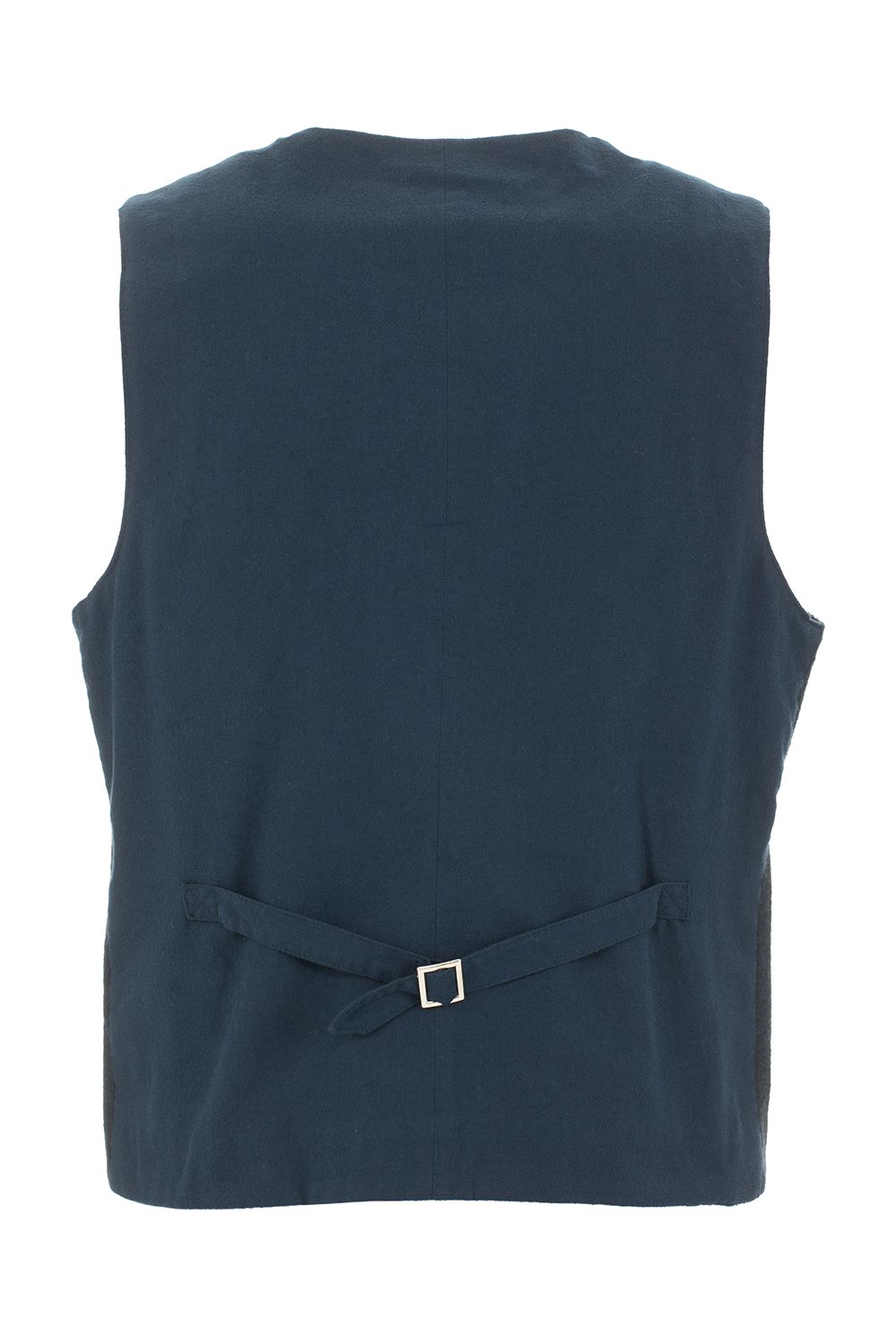 Blue Cotton Vest