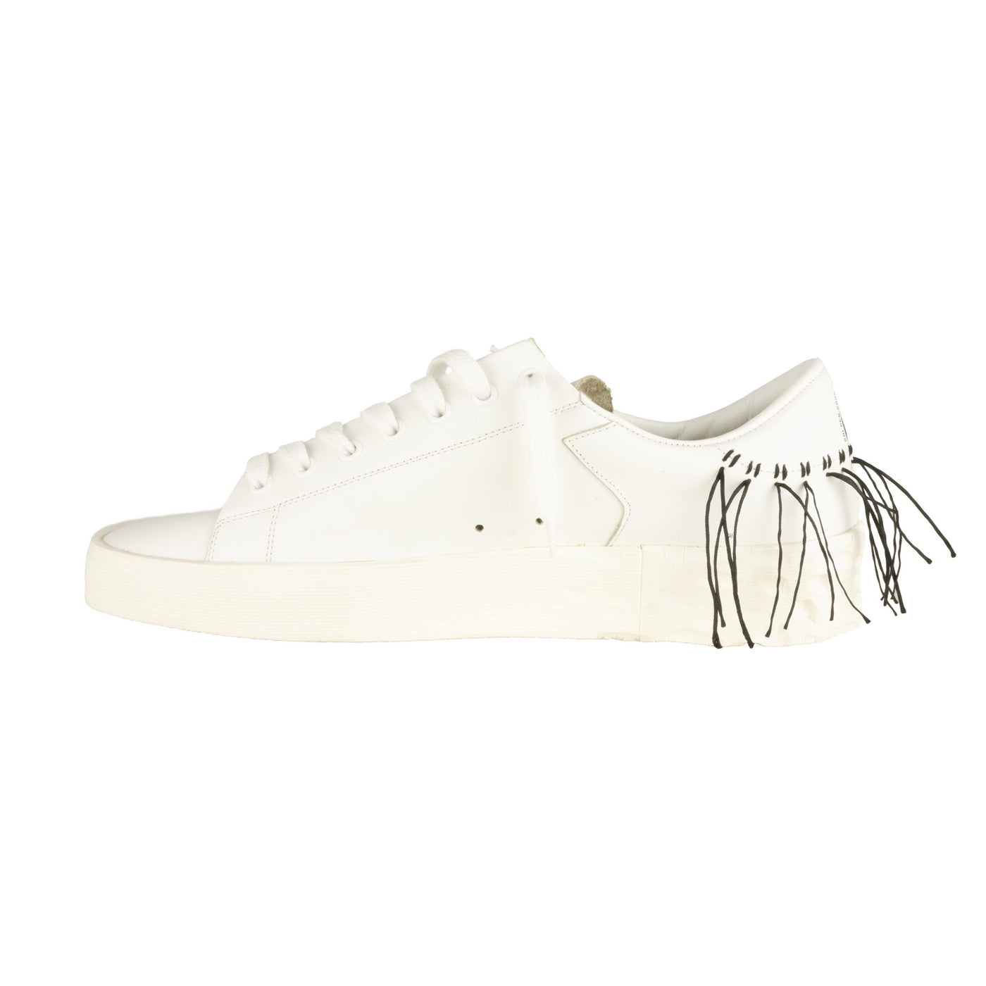 White Leather Sneaker